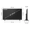SHARP 40HA1205E 40"/101cm Full HD LED TV, 1920x1080, 3xHDMI/2USB