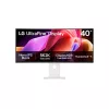 LG MON LG Ívelt 120Hz IPS monitor 39.7" 40U990A-W, 5120x2160, 21:9, 450cd/m2, 5ms, 2xHDMI/DisplayPort/4xUSB, áll.mag.