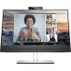 HP E24M G4 Conference 23.8" ívelt IPS LED monitor fekete-ezüst 75Hz (webcam: 5MP; USB-C: 65W)