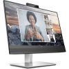 HP E24M G4 Conference 23.8" ívelt IPS LED monitor fekete-ezüst 75Hz (webcam: 5MP; USB-C: 65W)