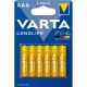 Varta 4103101746 AAA (LR03) alkáli elem 6db (blister)