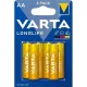 Varta 4106101736 AA (LR6) alkáli elem 6db (blister)