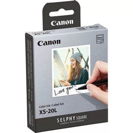 Canon SELPHY XS-20L tintapatron + fotópapír 4-color
