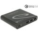 Delock USB tölto 1 db USB Type-C? PD 85 W + 3 x USB A-típusú Qualcomm Quick Charge 3.0