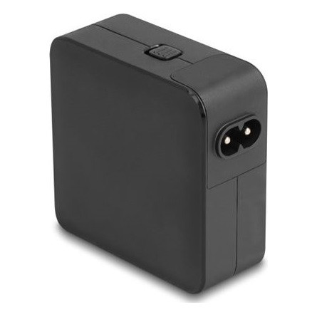 Delock USB GaN töltó 2 x USB Type-C PD 3.0 65 W teljesítménnyel