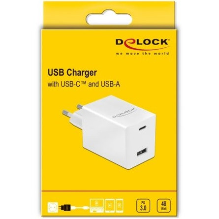 Delock 41448 48W univerzális hálózati töltő adapter