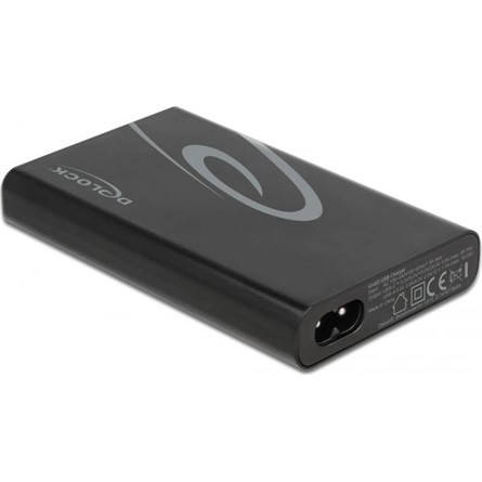 Delock USB töltő 2 db. USB Type-C  PD 3.0 + 1 db. A-típusú USB 60 W-tal