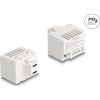 Delock Keystone Modul 2 x USB Type-C  töltő porttal PD 20 W fehér