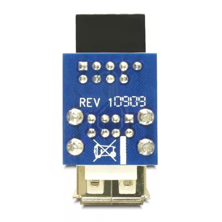 Delock ADA Delock 41825 USB pin header anya > 2 x USB 2.0 anya - felfelé