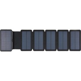   Sandberg Akkubank - Solar 6-Panel Powerbank 20000 (napelemes; kültéri; IPX4 cseppálló; LED lámpa; 2xUSB-A+USB-C)
