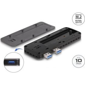   Delock USB 3.2 Gen 2 ház PlayStation 5-höz M.2 NVMe Slot-tal - eszközmentes