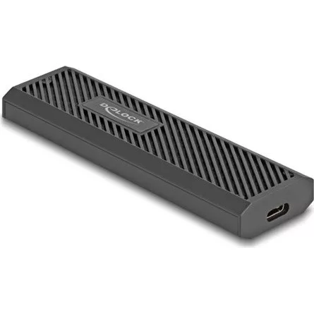 Delock Külső USB Type-C  20 Gbps kombinált ház M.2 NVMe PCIe vagy SATA SSD eszközhöz - szerszám mentes