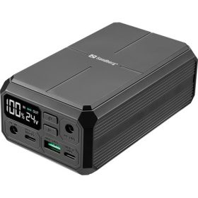 Sandberg Laptop PD100W 27000mAh powerbank fekete
