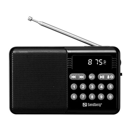 Sandberg Rádió - Speaker Radio FM+BT Recharge