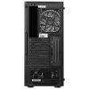 Everest Számítógépház - X-RACER (fekete; üveg; ATX; alsó táp; 4x120mm RGB, 1xUSB3.0 + 2xUSB2.0)