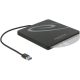 Delock Külso váz 9,5 / 12,7 mm magasságú, 5.25? Slot-in Slim SATA meghajtókhoz USB A-típusú apa csat