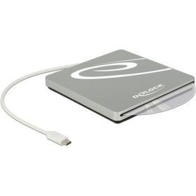   Delock Külso váz 9,5 / 12,7 mm magasságú, 5.25? Slot-in Slim SATA meghajtókhoz USB Type-C? apa csatl