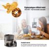 Lauben Glass&SteamAir® Fryer 4500BG - Forró levegős fritőz Üvegkosaras