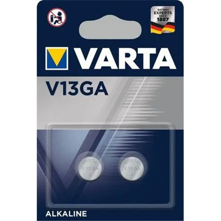 Varta V13GA gomb (LR44/AG13/A76) alkáli elem 2db bliszter