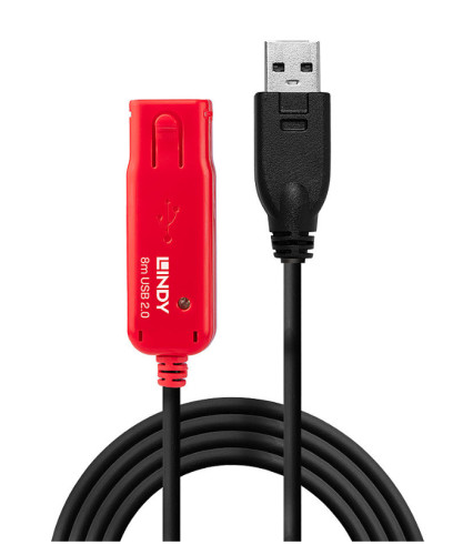 Lindy 8m USB 2.0 Active Extension Pro