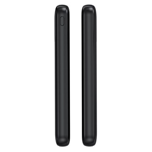 S-Link Powerbank - IP-G16L 10000mAh (3x Type-C, Lightning, 20W PD, led, fekete)