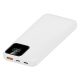 S-Link Powerbank - IP-G16L 10000mAh (3x Type-C, Lightning, 20W PD, led, fehér)