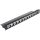 Delock 19" Keystone Patch Panel 24 port fekete