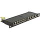 Delock 12 Port Cat.6A 10" RJ45 Patch Panel