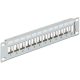 Delock 10" Keystone Patch Panel 12 port szürke
