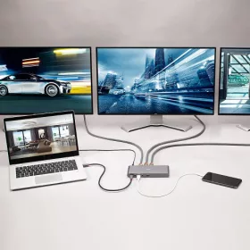 LINDY DST-Pro 5K XT, USB-C Laptop dokkoló állomás