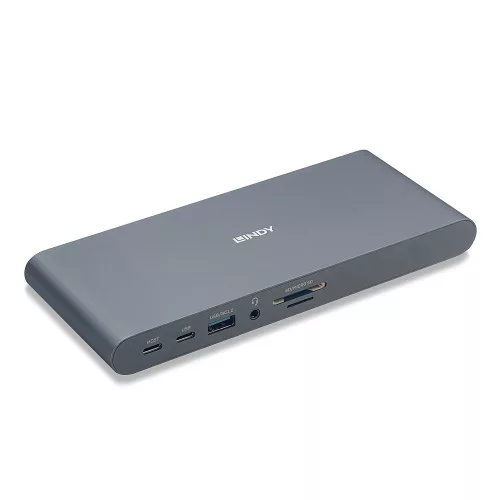 LINDY DST-Pro 5K XT, USB-C Laptop dokkoló állomás