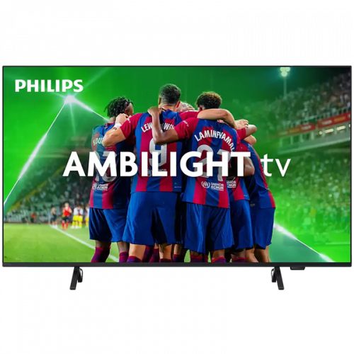 Philips TV LED 43PUS8319/12, AMBILIGHT TV of 108 cm (43"), Pixel Precise Ultra HD, Titan OS smart platform, Dolby Atmos sound.