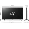 LG 43" 43UR78003LK 4K UHD Smart LED TV