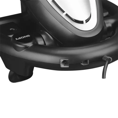 Snopy Gamer kormány - V5H USB Metallic Pro  (PC, 12 gomb, pedálszett, sebességváltó)