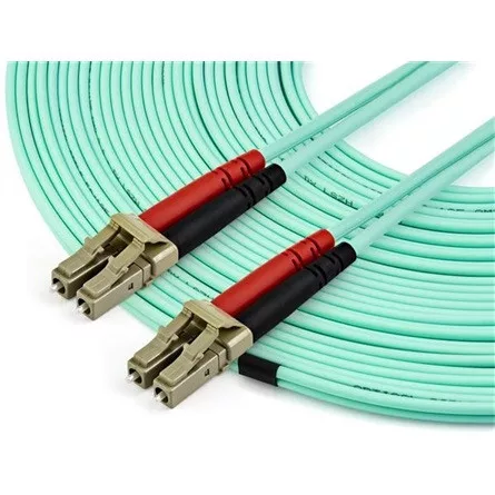 StarTech LC Duplex -> LC Duplex M/M adatkábel 15m kék OM4 Multimode 50/125µm