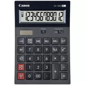 Canon AS-1200 kézi számológép sötétszürke