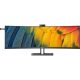 Philips Mon Philips 44,5" 45B1U6900CH/00 SuperWide ívelt monitor USB-C aljzattal - VA LCD