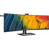 Philips Mon Philips 44,5" 45B1U6900CH/00 SuperWide ívelt monitor USB-C aljzattal - VA LCD