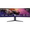 LG 45GR75DC-B UltraGear 44.5" ívelt VA LED gaming monitor fekete 200Hz FreeSync Premium Pro