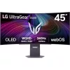 LG UltraGear 45GX90SA 44.5" ívelt OLED smart gaming monitor fehér 240Hz G-Sync / FreeSync Premium