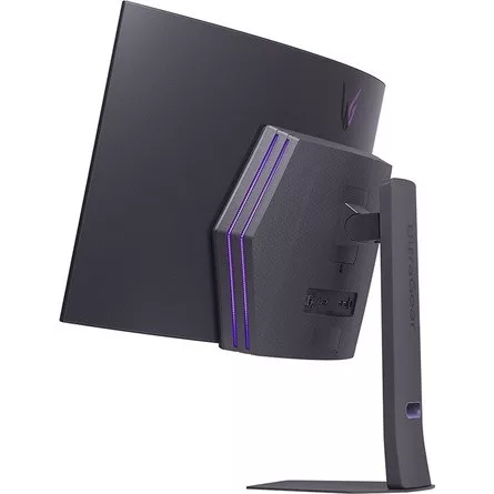 LG UltraGear 45GX90SA 44.5" ívelt OLED smart gaming monitor fehér 240Hz G-Sync / FreeSync Premium