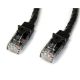StarTech RJ45 CAT5e UTP -> RJ45 CAT5e UTP M/M adatkábel 1m fekete