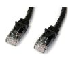 StarTech RJ45 CAT5e UTP -> RJ45 CAT5e UTP M/M adatkábel 1m fekete