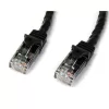 StarTech RJ45 CAT5e UTP -> RJ45 CAT5e UTP M/M adatkábel 1m fekete