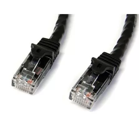 StarTech RJ45 CAT5e UTP -> RJ45 CAT5e UTP M/M adatkábel 1m fekete