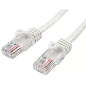   StarTech RJ45 CAT5e UTP -> RJ45 CAT5e UTP M/M adatkábel 1m fehér