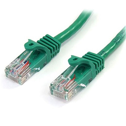 StarTech RJ45 CAT5e UTP -> RJ45 CAT5e UTP M/M adatkábel 3m zöld