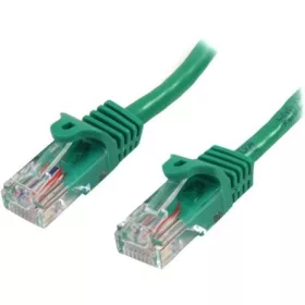   StarTech RJ45 CAT5e UTP -> RJ45 CAT5e UTP M/M adatkábel 0.5m zöld