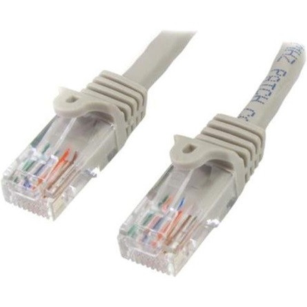 StarTech RJ45 CAT5e UTP -> RJ45 CAT5e UTP M/M adatkábel 0.5m szürke