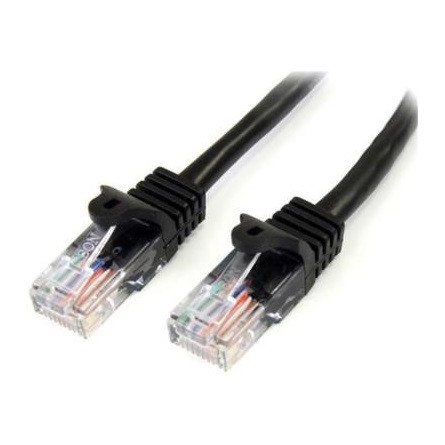 StarTech RJ45 CAT5e UTP -> RJ45 CAT5e UTP M/M adatkábel 7m fekete